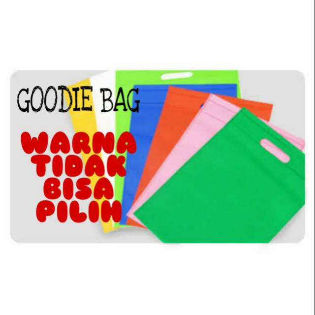 

Tas Spunbond Goodie bag untuk paketan