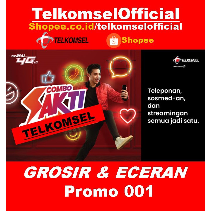 Kartu Sakti Perdana / KARTU SAKTI /KARTU SAKTI TELKOMSEL/TELKOMSEL SAKTI/KARTU SAKTI TELKOMSEL 15GB