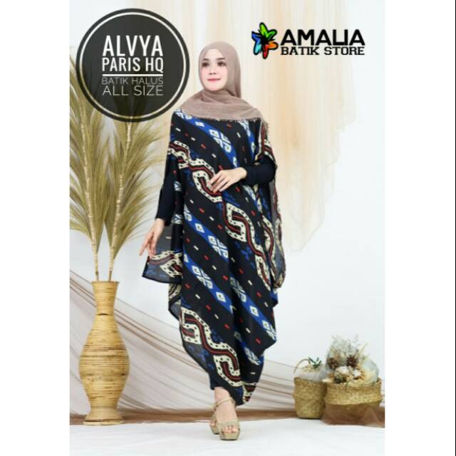 TUNIK BATIK.Tunik Batik Modern