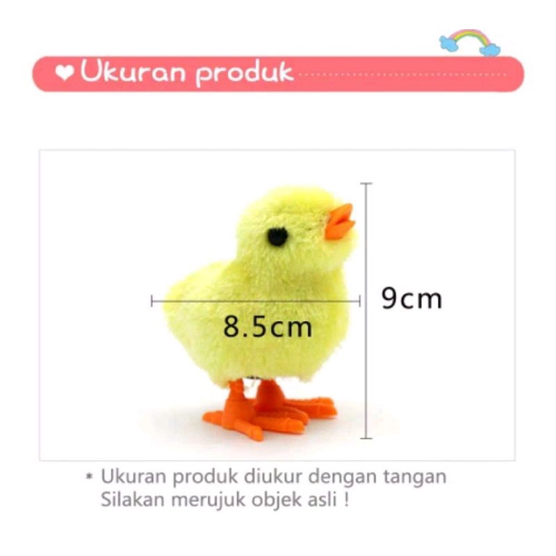 Mainan Anak Ayam Berjalan Loncat