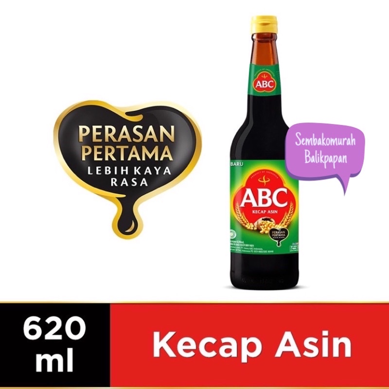 

ABC Kecap asin 620ml