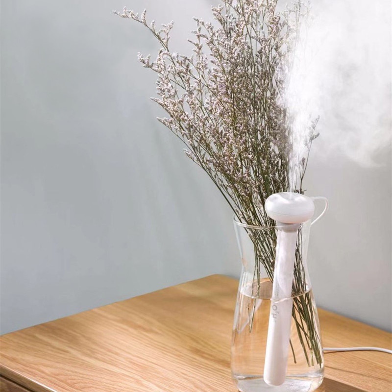Taffware Ultrasonic Air Humidifier Aromatherapy Portable Celup 300ml