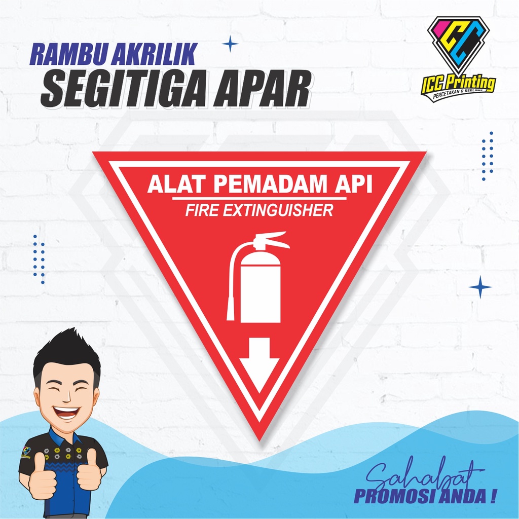 

SEGITIGA APAR / RAMBU AKRILIK / SAFETY SIGN