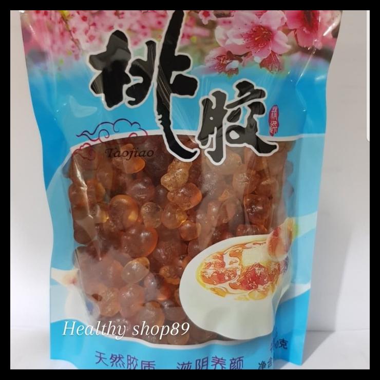 

DISKON TERBATAS !!! ( 500 GR ) PEARL PEACH GUM SUPER BIG PREMIUM / TA CIN CU TAO JIAU TERLARIS