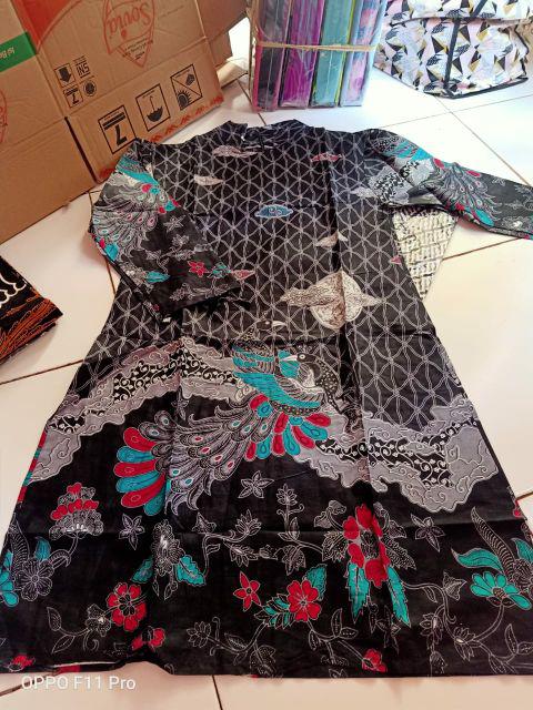Atasan Batik Wanita Tunik M L Xl Dan Xxl