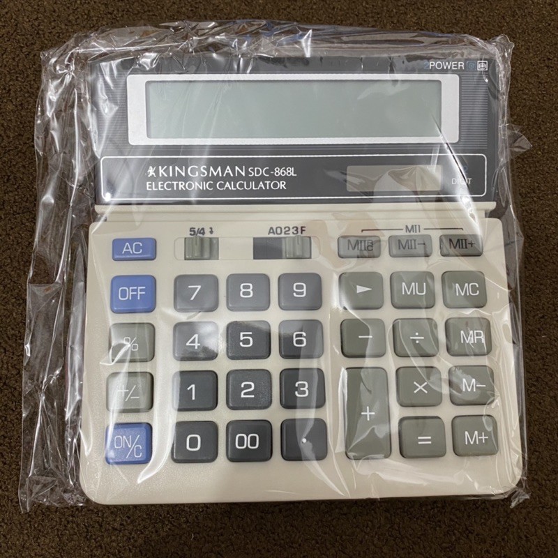 Kalkulator Kingsman SDC-868L Calculator 12 Digits SDC 868L / Kalkulator Montana MTC 868L / Kalkulator MTC 512