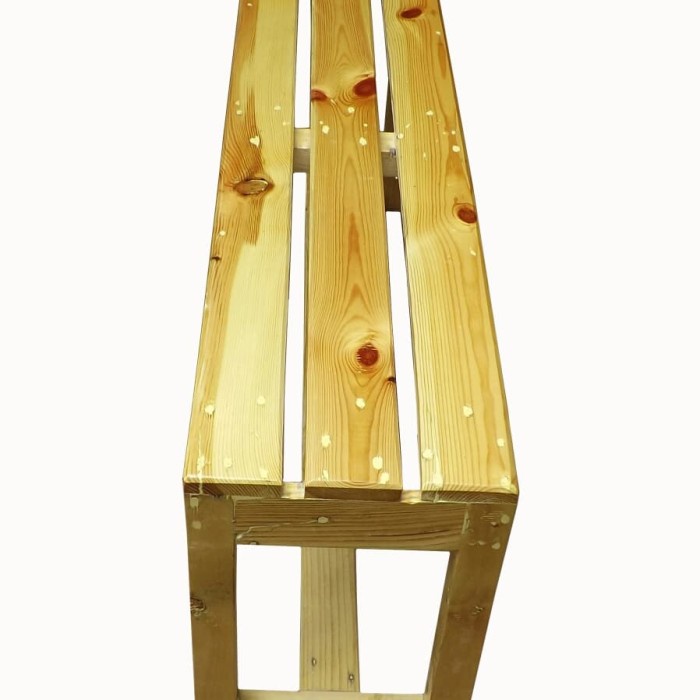 Kursi Kayu - Bangku Kayu/ Bangku Panjang /Bangku Rumah Makan 120Cm