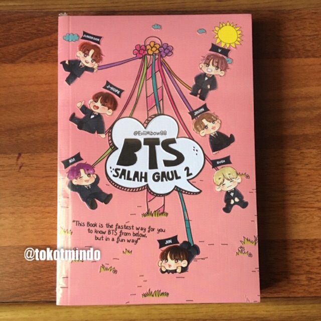 Bayar Di Tempat]Buku Diary Notebook Catatan Motif BTS Kartun