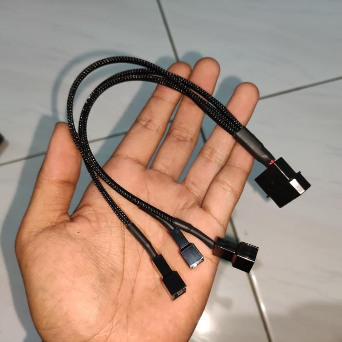 Splitter Converter Fan Molex To 3 Fan Hub Pwm Bisa 4 Pin 3 Pin 2 Pin