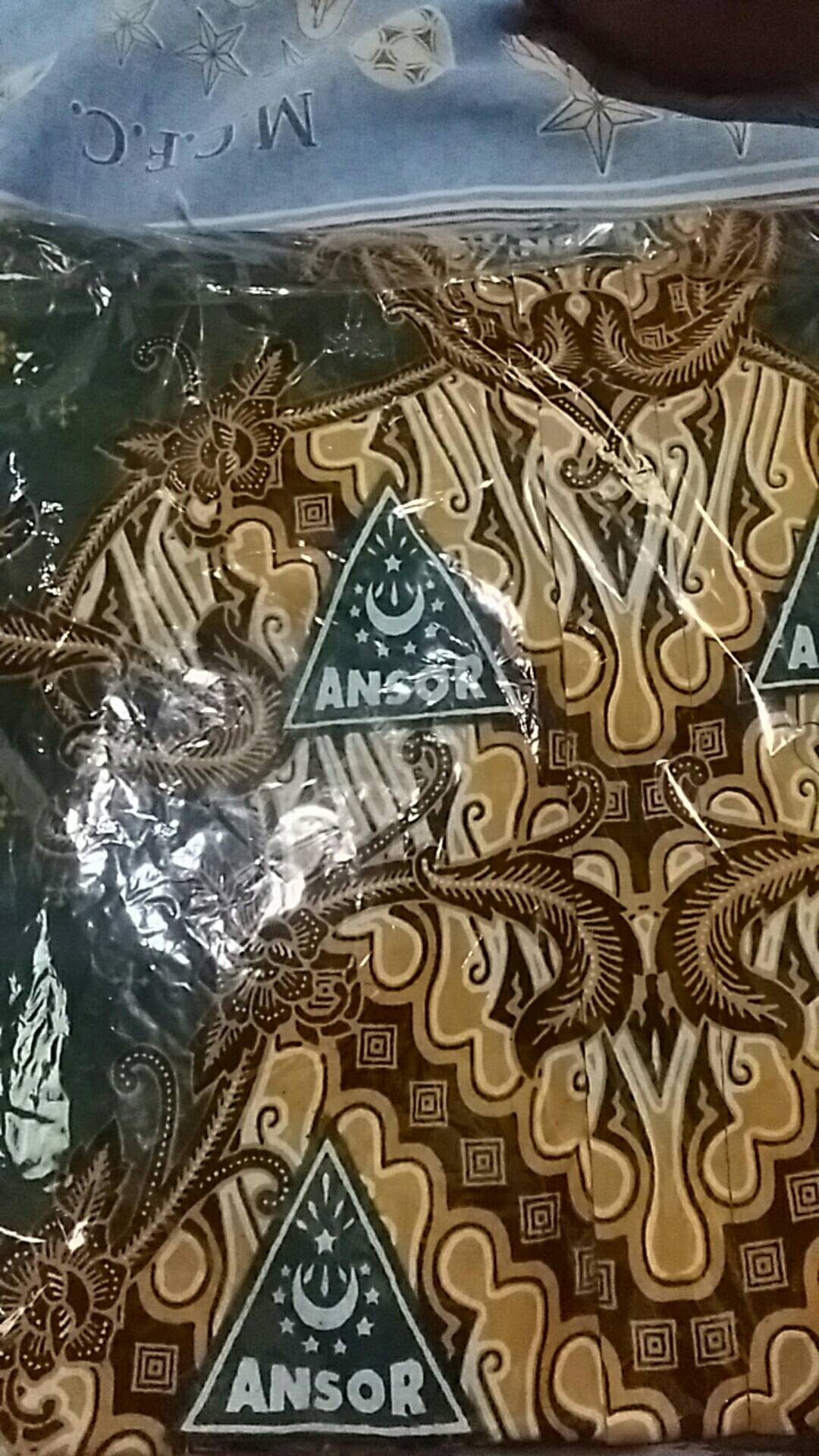 Kemeja Batik Ansor Motif Wayangan