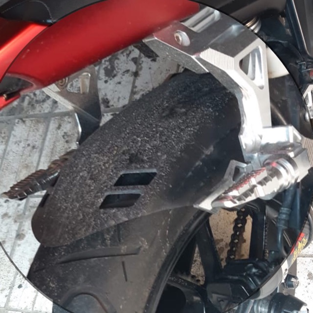 Yamaha xsr rear hugger xsr topi hugger xsr spakbor kolong xsr spakbor belakang xsr