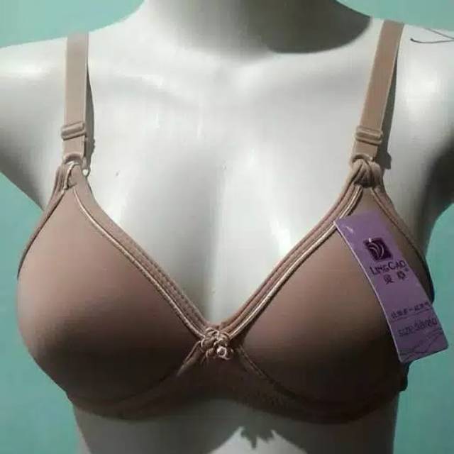 Bra LingCao Tanpa Kawat . BH LingCao Tanpa Kawat 34 - 40
