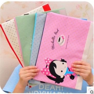 

tas map file A4 motif lucu
