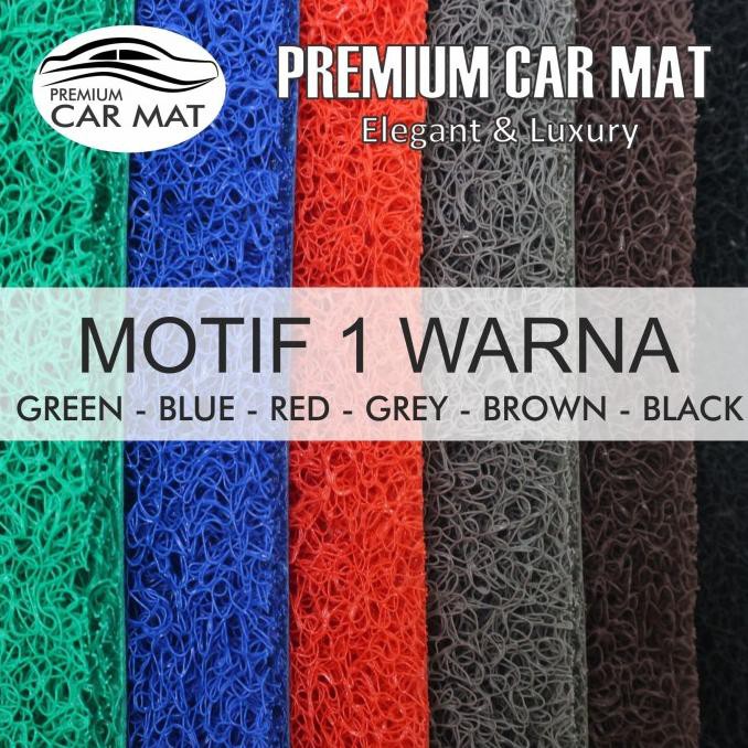Karpet Lantai Mie / Karpet Mobil Motor Mie Meteran Motif 1 Warna
