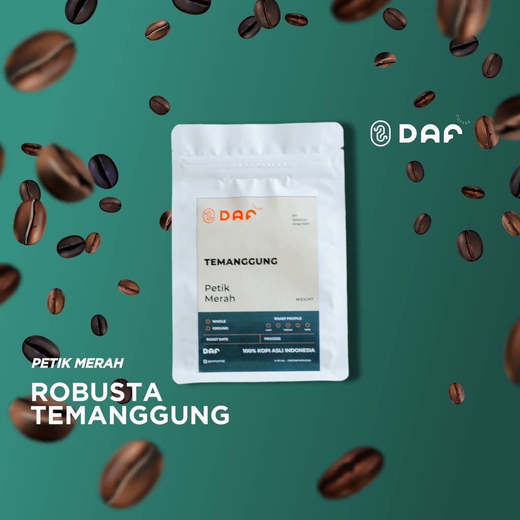 

Kopi Fine Robusta Temanggung Petik Merah