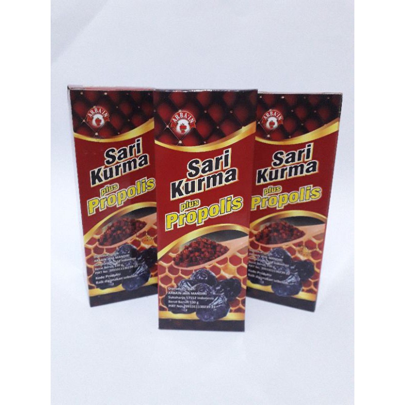 

Sari kurma plus propolis 330gr