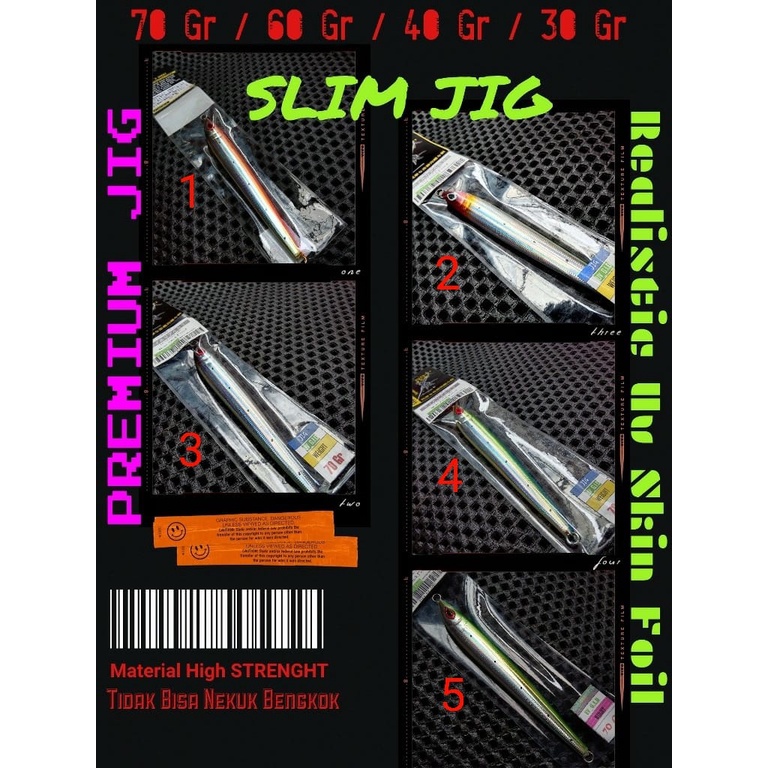METAL JIG EVIL GHOST PENCIL SLIM FAST JIG CAST