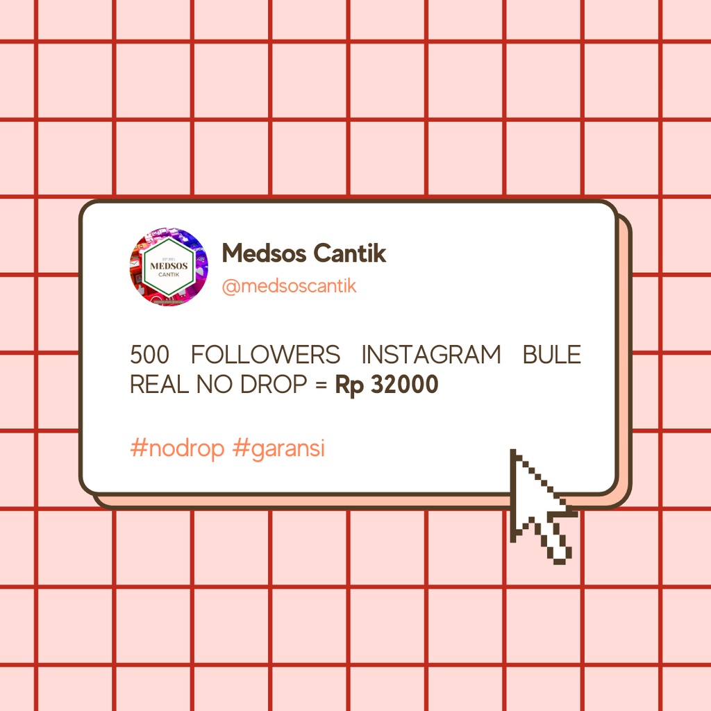 500 Followers Instagram Bule Real Garansi Panjang (Jika Drop Anda Berhak Refill Alias Isi Ulang)