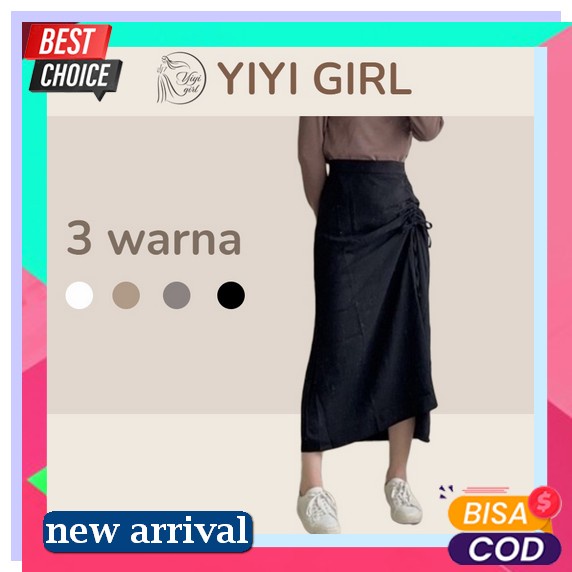 Kohzen - Zrx Ootd Blouse Yuera / Rok Aesthetic Simpul /Alenaa Skirt / Rok Wanita Remaja / Bawahan Ro