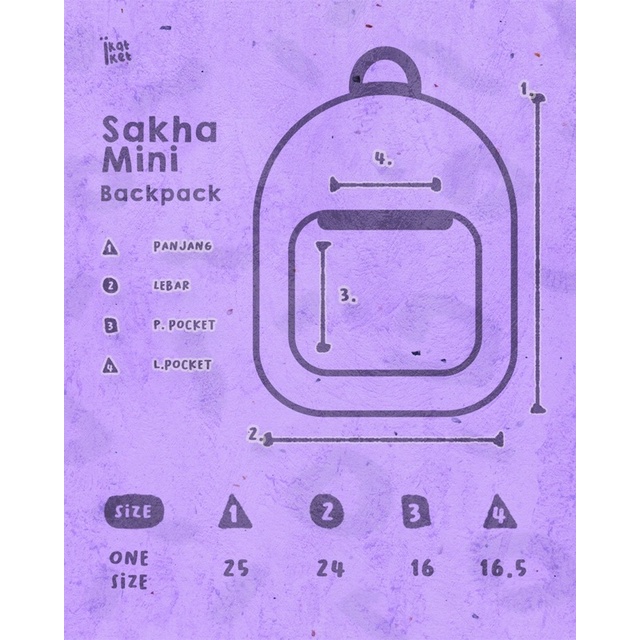 SAKHA MINI BACKPACK