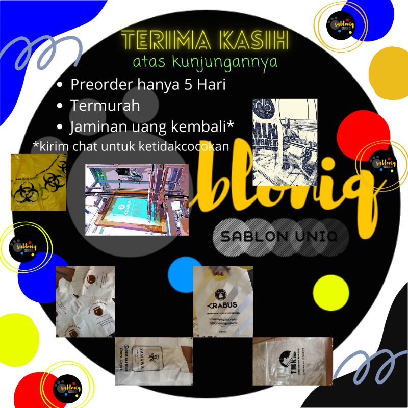 Kresek Sablon Putih Tebal 02