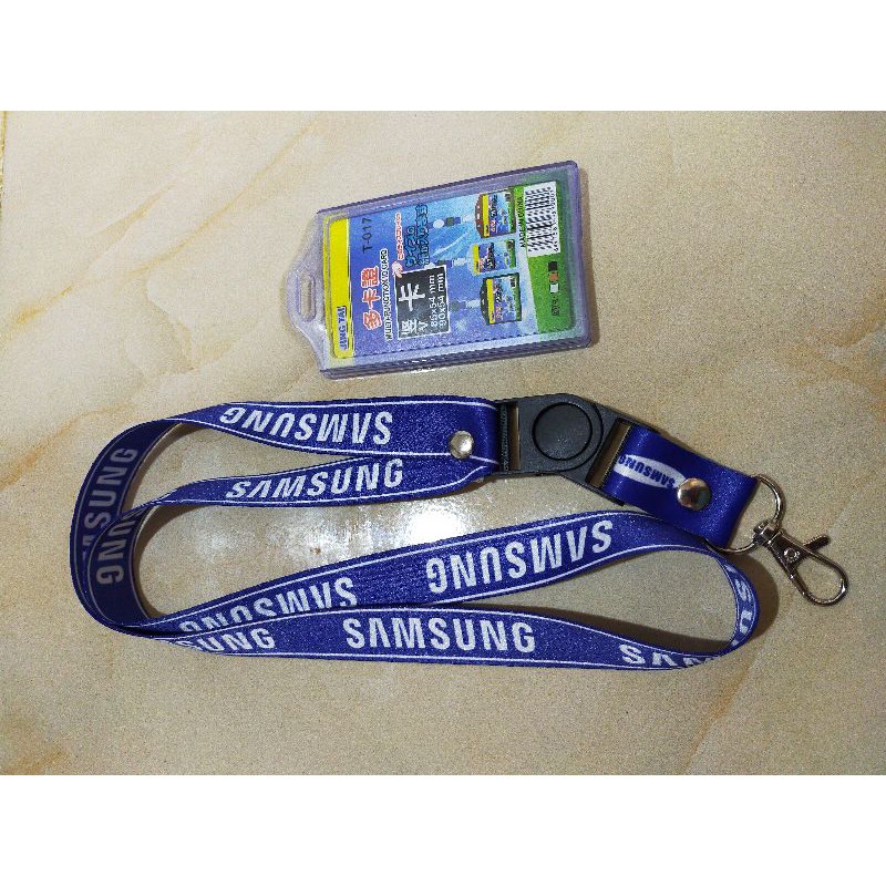 [READY STOK] Tali id card Samsung lanyard printing