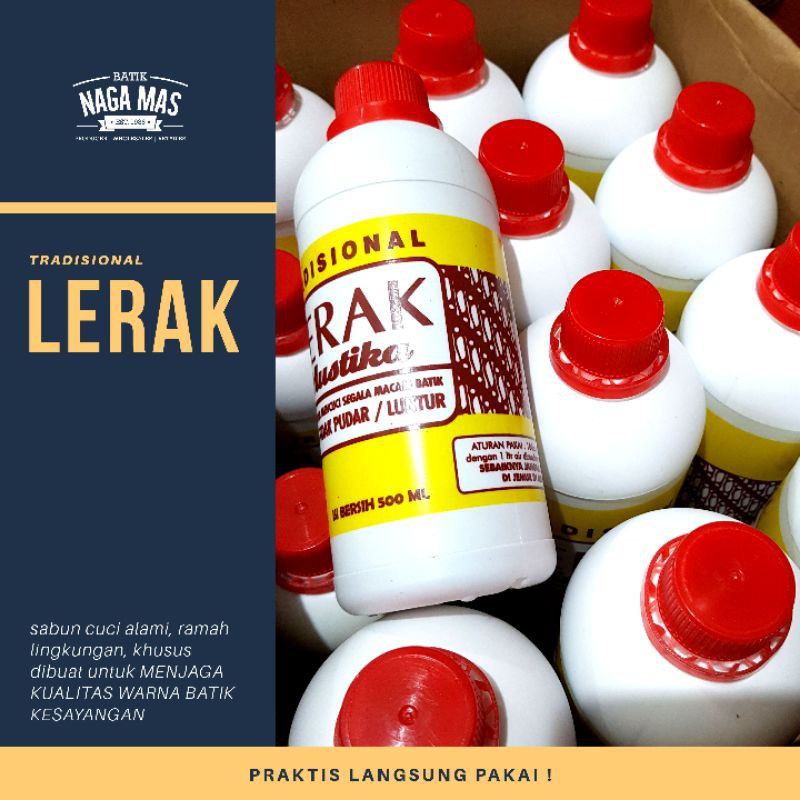 LERAK SABUN CUCI BATIK TULIS