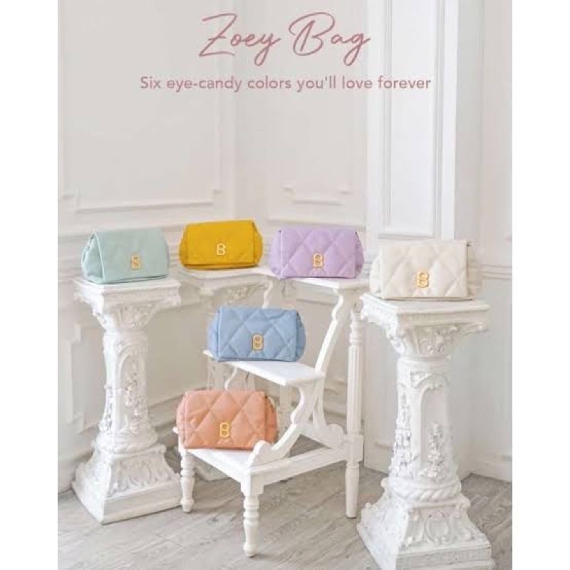 Zoey Bag Buttonscarves Lilac