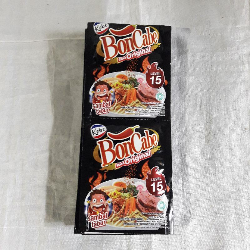 

[BELI BANYAK MAKIN MURAH] BON CABE rasa original level 15/30 renteng