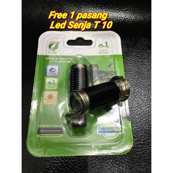 Lampu Led h6 motor Mini projector Dua warna H6  dual colour  H6 Laser supersonic