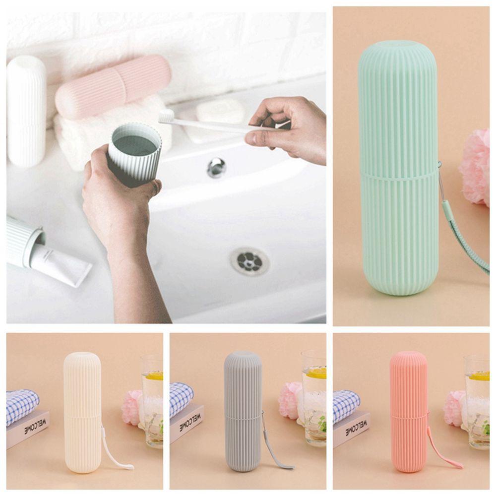 Top Toothbrush Case Pasta Gigi Travel cup Aksesoris Kamar Mandi tooth brush