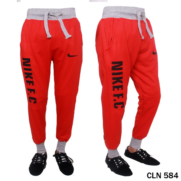 Celana Jogger Panjang Baby Terry Merah – CLN 584