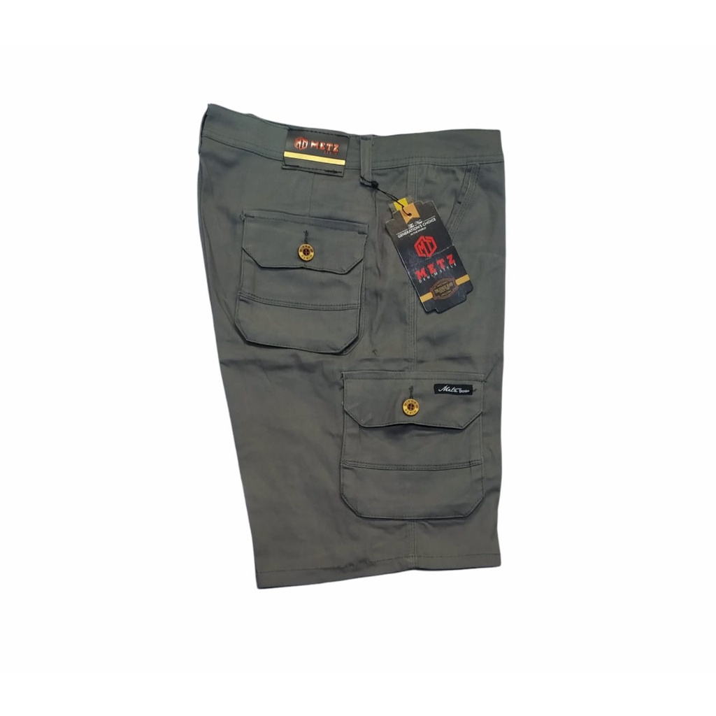 Celana Cargo Pendek Pria Celana Kargo Cowok Bigsize 27 sampai 44 Gunung PDL Army Doreng Motif Mma Polos Jumbo