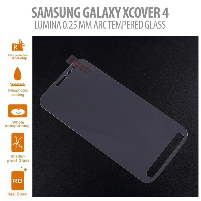 Samsung Galaxy XCover 4 - Lumina 0.25 mm Arc Tempered Glass
