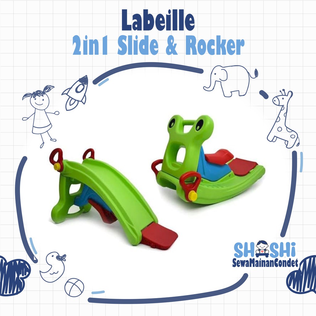 Sewa  Labeille 2in1 Slide n Rocker