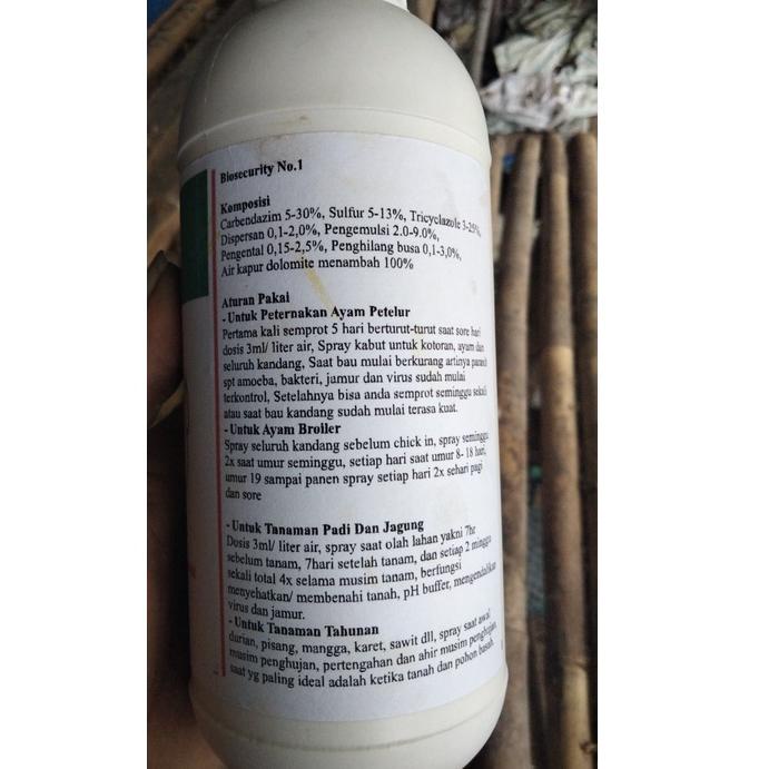 Z-UUU> (㊛> Desinfektan Cap Badak 1 Liter Sulfur Carbendazim