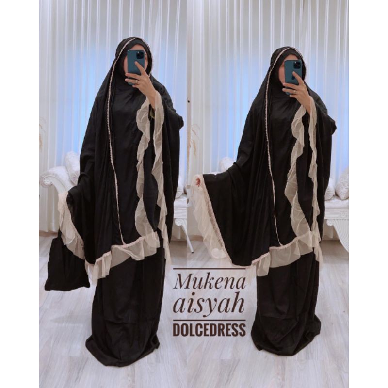 MUKENA DOLCE DRESS AISYAH BIG SIZE BY DOLCE DRESS ORI