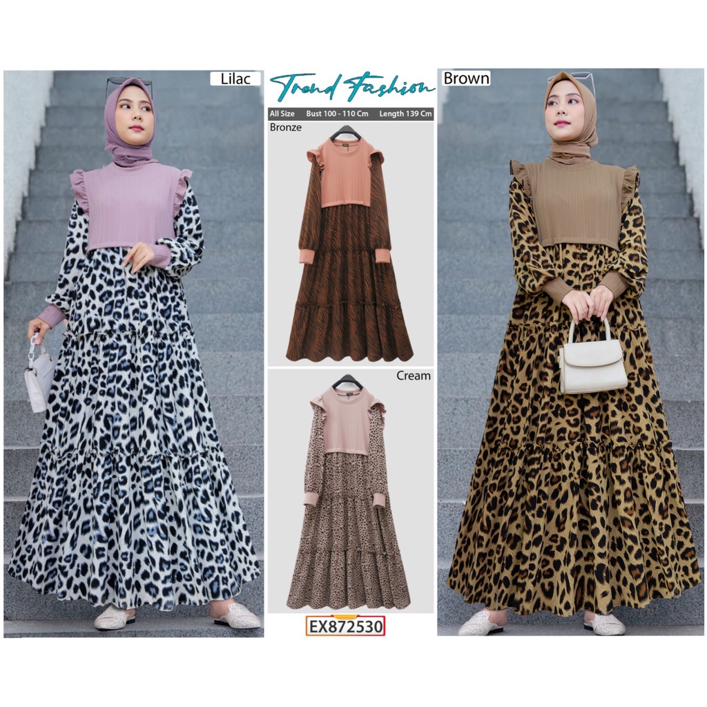 extu gamis rompi cleo nadya