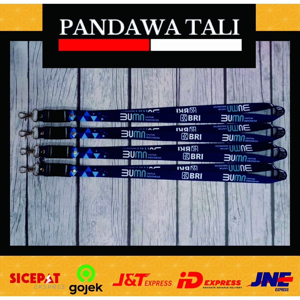 

Lanyard Bank BUMN BRI BARU/Lanyard Printing