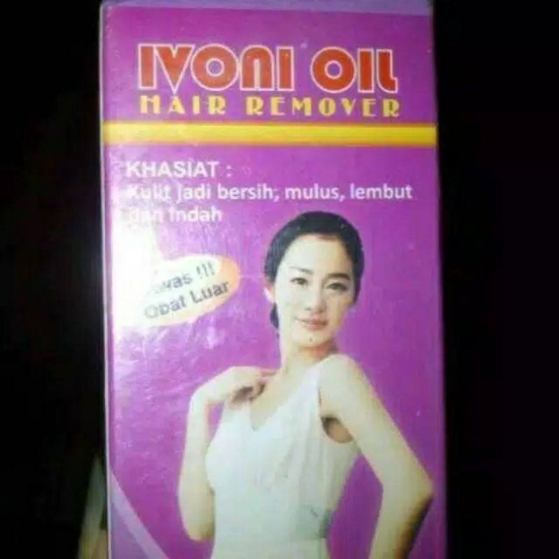 IVONY OIL OBAT PERONTOK BULU PERMANEN 100% AMPUH