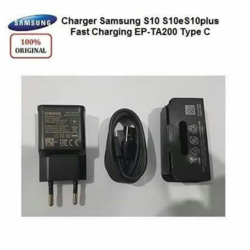 CAS /CHARGER /CHARGING SAMSUNG GALAXY S10 + CHARGER SAMSUNG TYPE C/TYPE MICRO FAST CHARGING HP