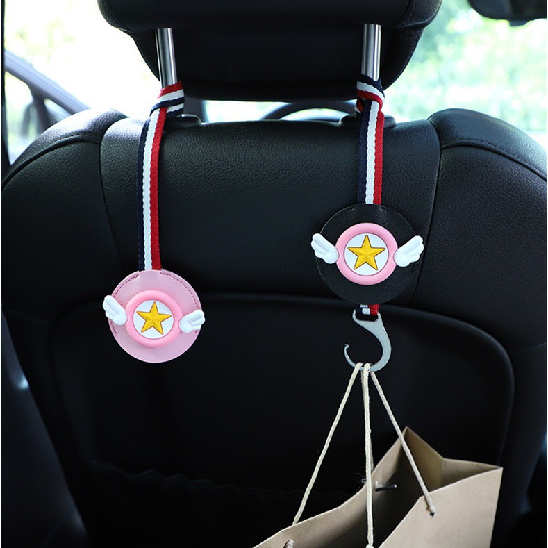 KAWAII HIDING HANGER HOOK Gantungan Barang Jok model Tali Motif