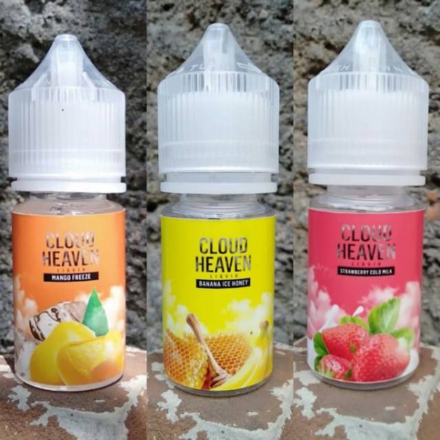 Cloud Heaven Liquid 30ml Vape Vapor Pod Cairan Rokok Elektrik Vape