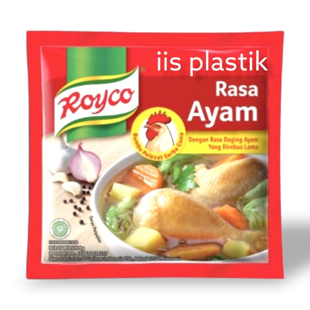 Royco Sachet rasa Ayam/ Sapi Renceng 8gr 12pcs