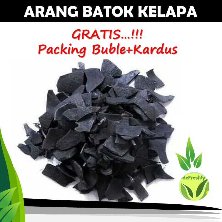 Arang Batok Kelapa Areng Tempurung - coconut charcoal