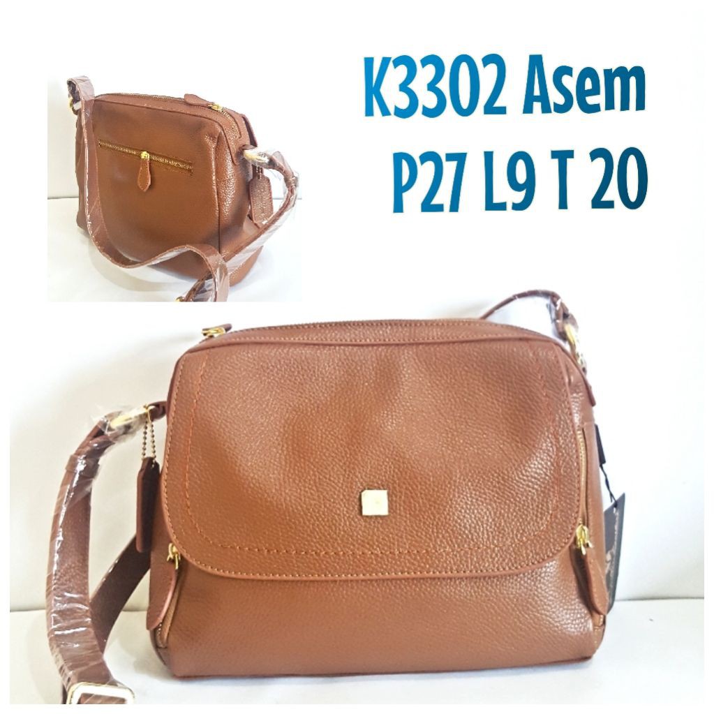 Tas Kulit Papillon Original K3302 Asem