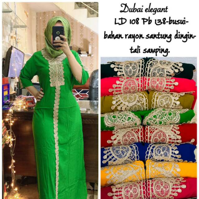 Gamis dubai / gamis arab /daster arab