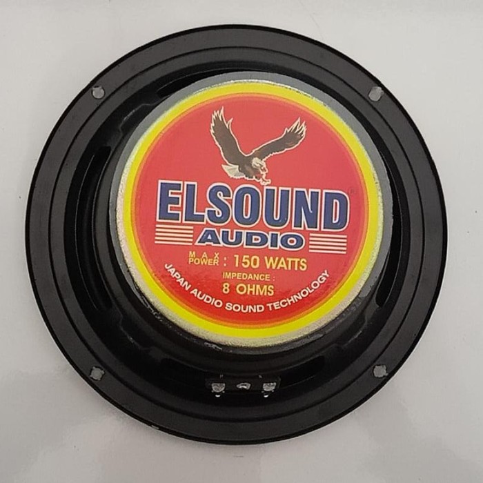 Speaker Woofer 6 Inch Elsound 6 Inch Magnet Besar
