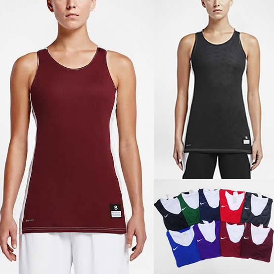 Nike women s reversible tank pakaian  olahraga  wanita  