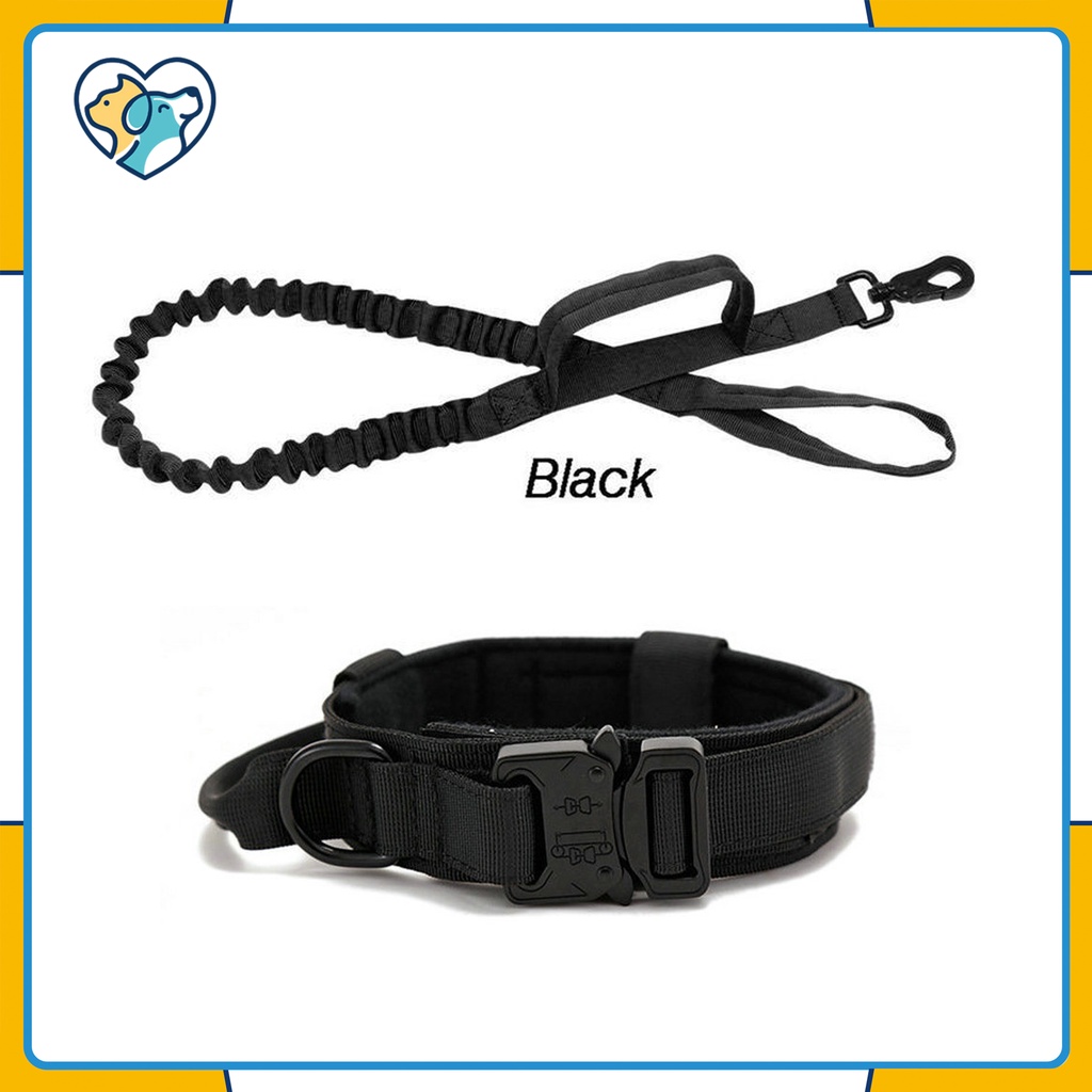 kalung anjing Leash  Dog collar  Bahan Nilon adjustable anti anjing hilang